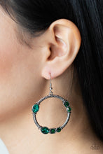 Load image into Gallery viewer, Glamorous Garland - Green earring 2189
