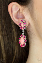 Load image into Gallery viewer, Positively Pampered - Orange clip-on earring 782
