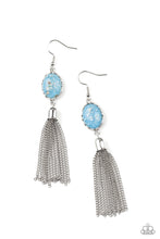 Load image into Gallery viewer, Oceanic Opalescence - Blue earring B088
