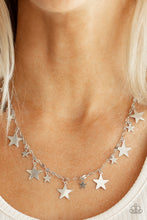 Load image into Gallery viewer, Starry Shindig - Silver necklace B087
