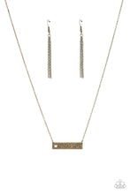 Load image into Gallery viewer, Spread Love - Brass necklace B040
