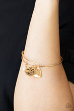 Load image into Gallery viewer, Come What May and Love It - Gold bracelet B051
