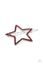 Load image into Gallery viewer, Stellar Standout - Red hair clip 2150
