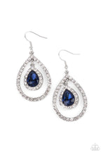 Load image into Gallery viewer, Blushing Bride - Blue earring D033
