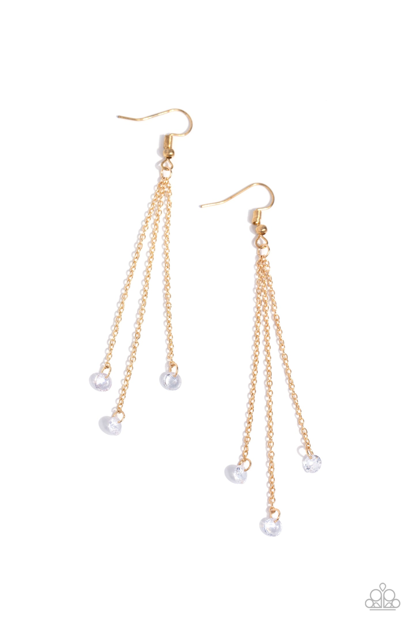 Divine Droplets - Gold earring E013