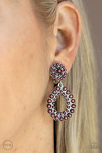 Load image into Gallery viewer, Discerning Droplets - Brown clip-on earring 1636

