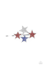 Load image into Gallery viewer, Stellar Celebration - Red hair clip B029
