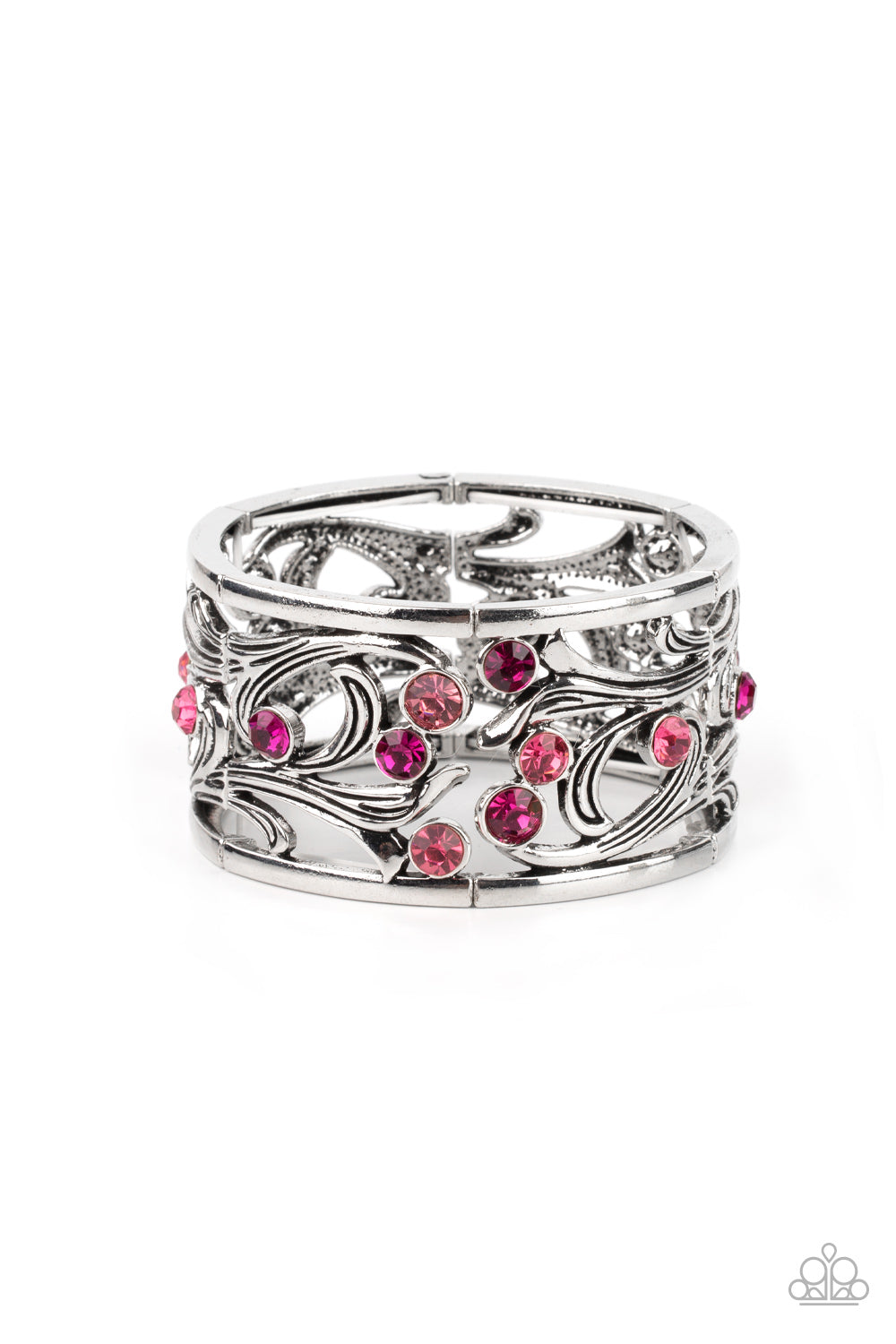 Garden Masquerade - Pink bracelet 2087