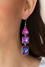 Load image into Gallery viewer, Cosmic Culture - Purple earring D058
