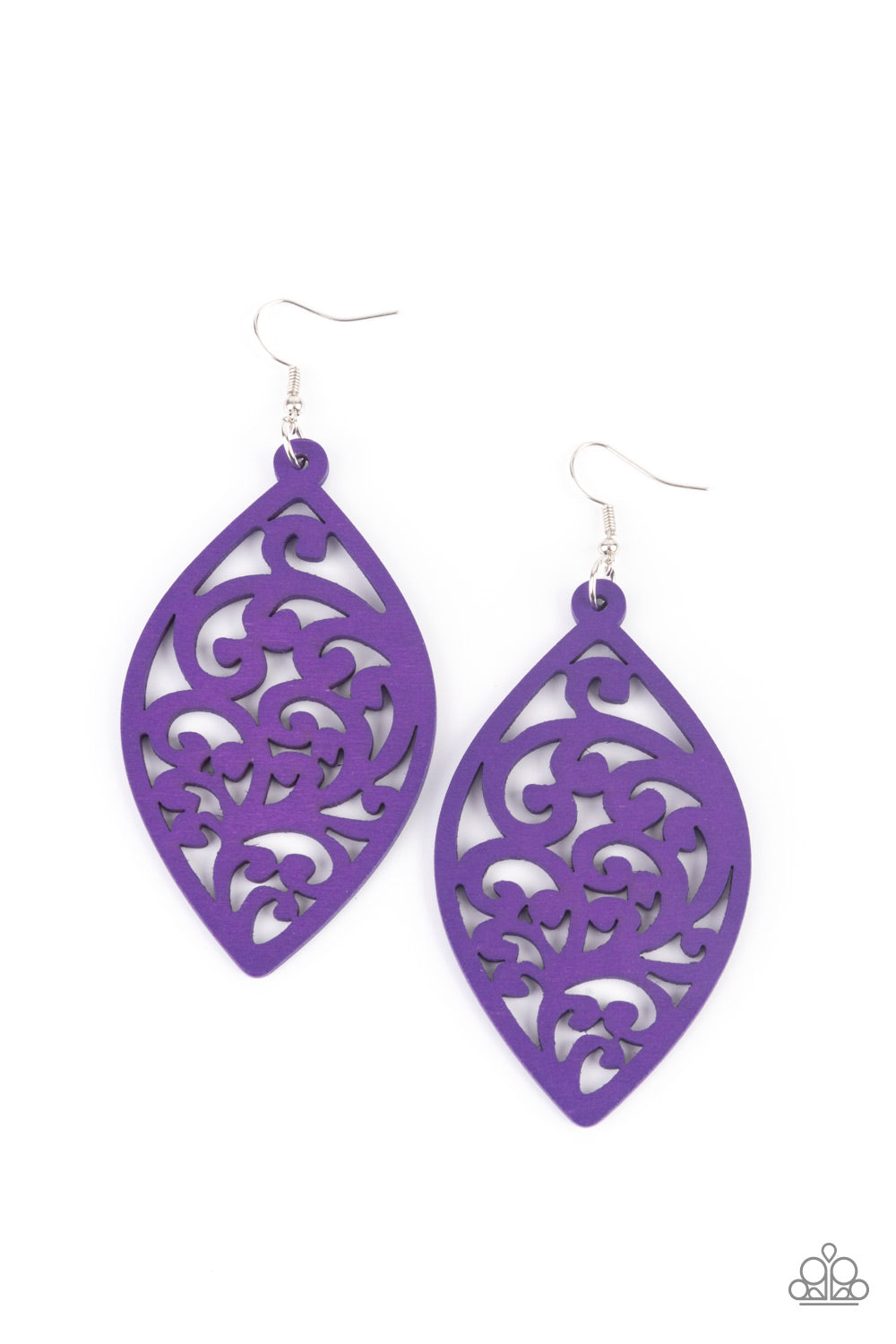 Coral Garden - Purple earring 2099