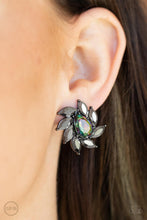 Load image into Gallery viewer, Sophisticated Swirl - Multi clip-on earring D002
