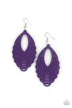 Load image into Gallery viewer, Tahiti Tankini - Purple earring 565
