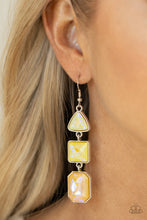 Load image into Gallery viewer, Cosmic Culture - Yellow earring B095
