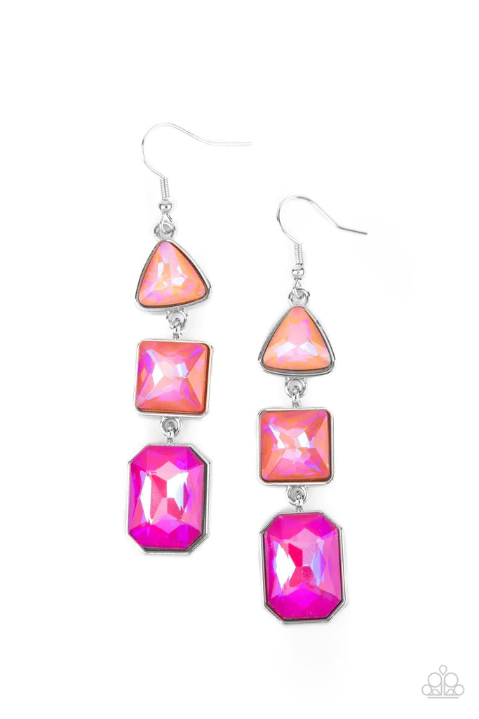 Cosmic Culture - Pink earring D058