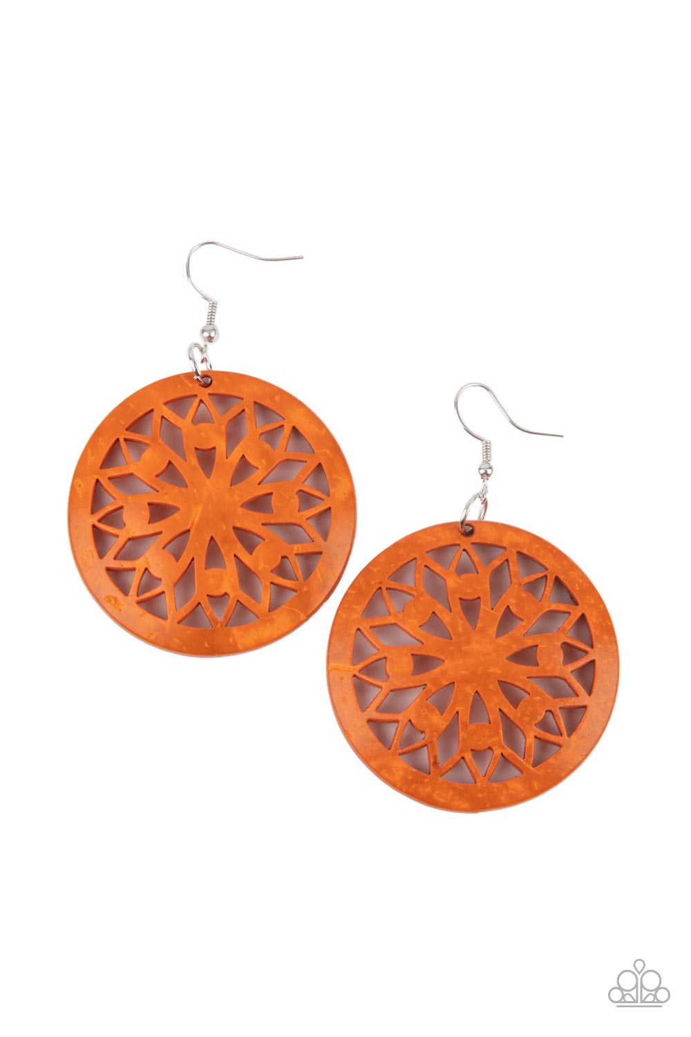 Ocean Canopy - Orange earring 1767
