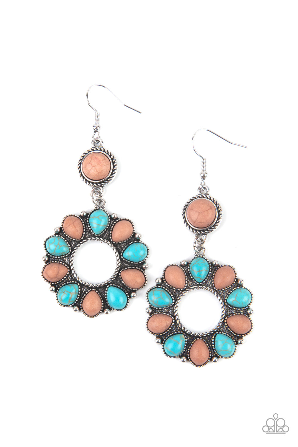 Back At The Ranch - Multi earring 2229
