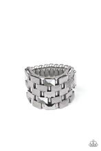 Load image into Gallery viewer, Checkered Couture - Silver ring D071
