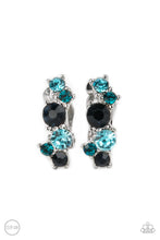 Load image into Gallery viewer, Romantic Recognition Heart Necklace/Cosmic Celebration - Blue clip-on earring A039
