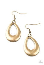 Load image into Gallery viewer, All Allure, All The Time - Brass earring D064
