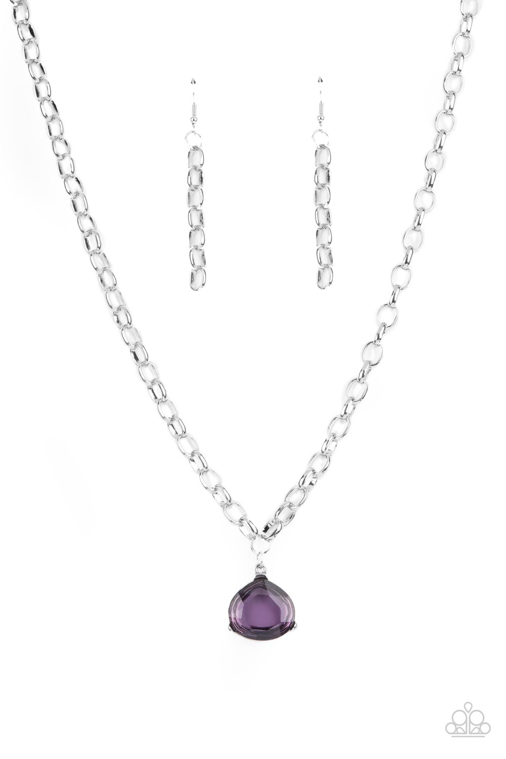 Gallery Gem - Purple necklace 1559