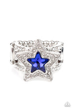 Load image into Gallery viewer, One Nation Under Sparkle - Blue ring D058

