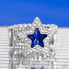 Load image into Gallery viewer, One Nation Under Sparkle - Blue ring D058
