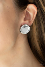 Load image into Gallery viewer, Double-Take Twinkle - White post earring 617
