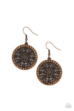 Load image into Gallery viewer, Bollywood Ballroom - Copper earring (1794)

