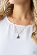 Load image into Gallery viewer, Vintage Validation - Blue necklace D074
