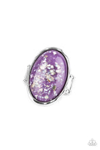 Load image into Gallery viewer, Glittery With Envy - Purple ring 2129
