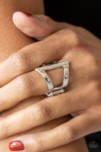 Load image into Gallery viewer, Rebel Edge - Silver ring A065

