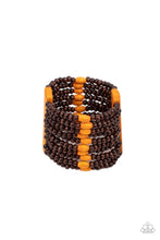 Load image into Gallery viewer, Tropical Trendsetter - Orange bracelet D075
