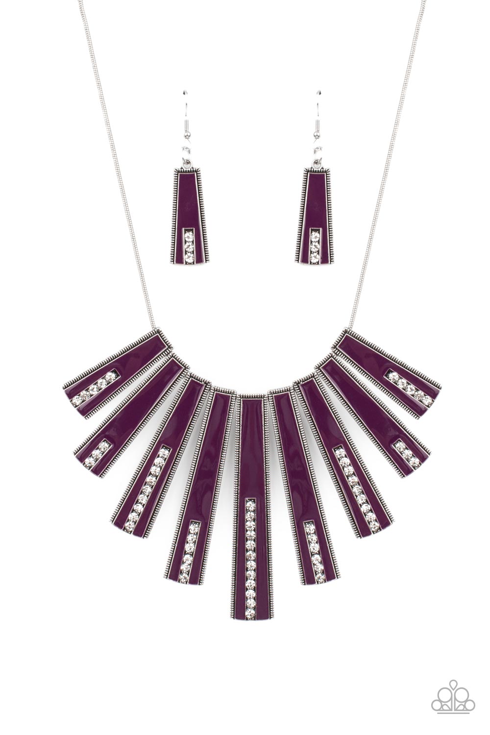 FAN-tastically Deco - Purple necklace 1659