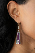 Load image into Gallery viewer, FAN-tastically Deco - Purple necklace 1659

