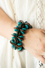 Load image into Gallery viewer, Caribbean Canopy - Blue bracelet C014/C015
