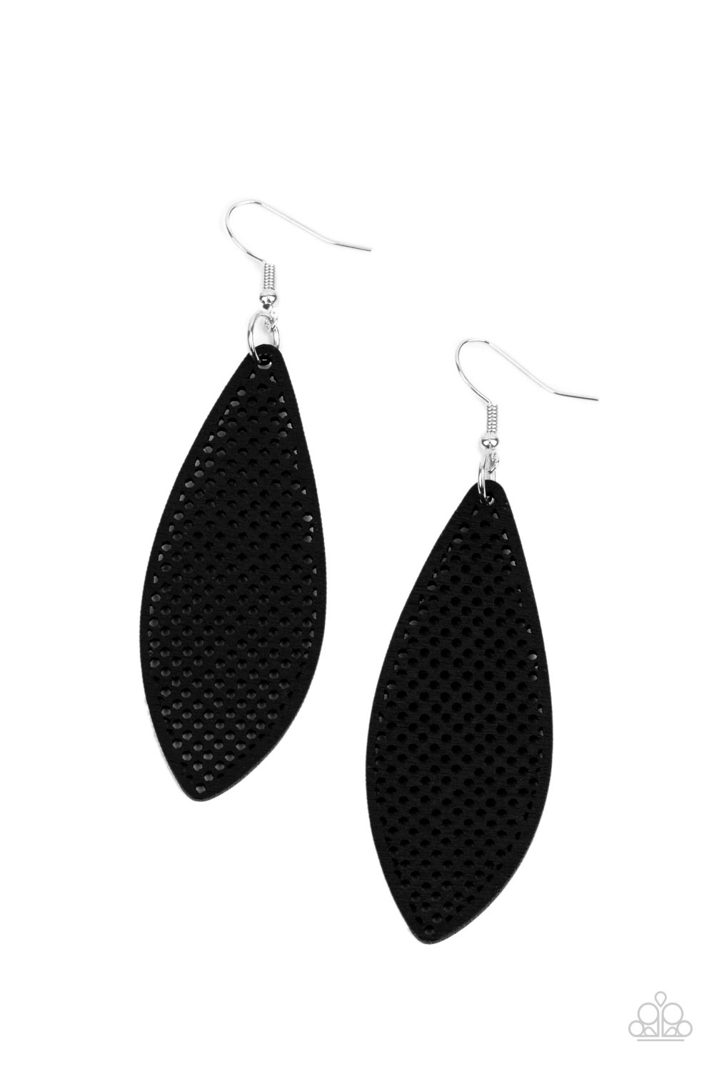 Surf Scene - Black earring 2234