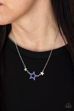 Load image into Gallery viewer, United We Sparkle - Blue necklace 1748
