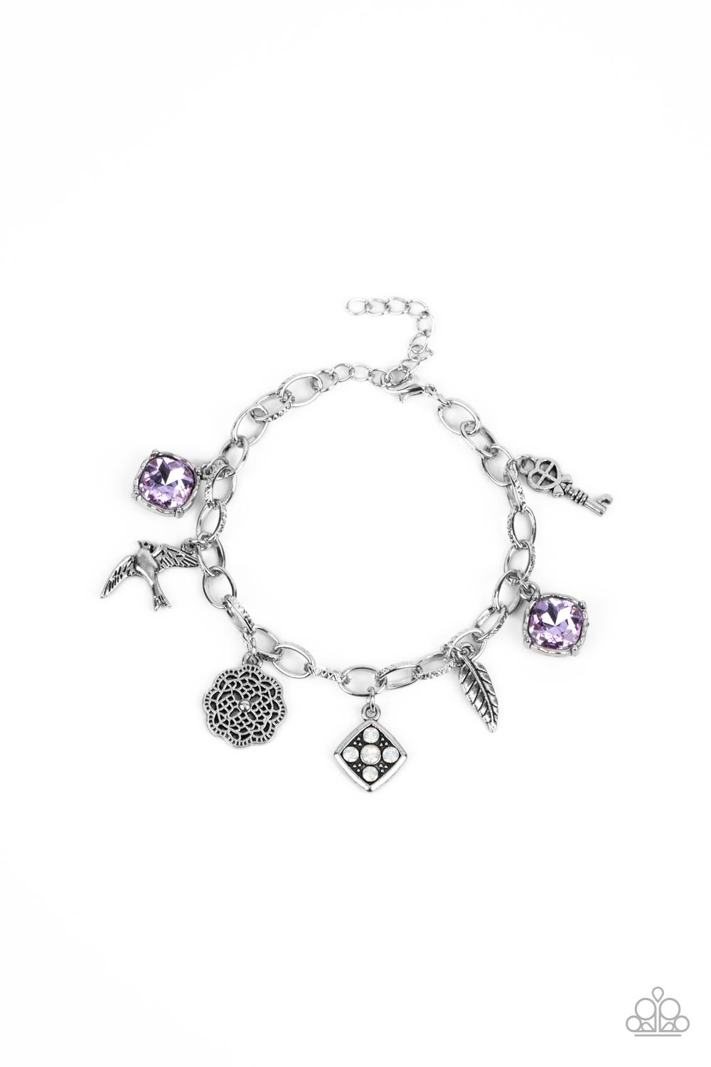 Fancifully Flighty - Purple bracelet 2165