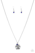 Load image into Gallery viewer, Star-Spangled Sass - Blue necklace C006
