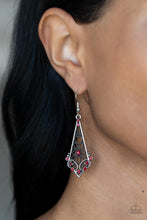 Load image into Gallery viewer, Casablanca Charisma - Red earring B094
