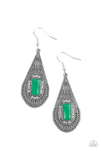 Load image into Gallery viewer, Deco Dreaming - Green earring B119
