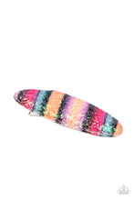 Load image into Gallery viewer, Rainbow Pop Summer - Multi hair clip B045

