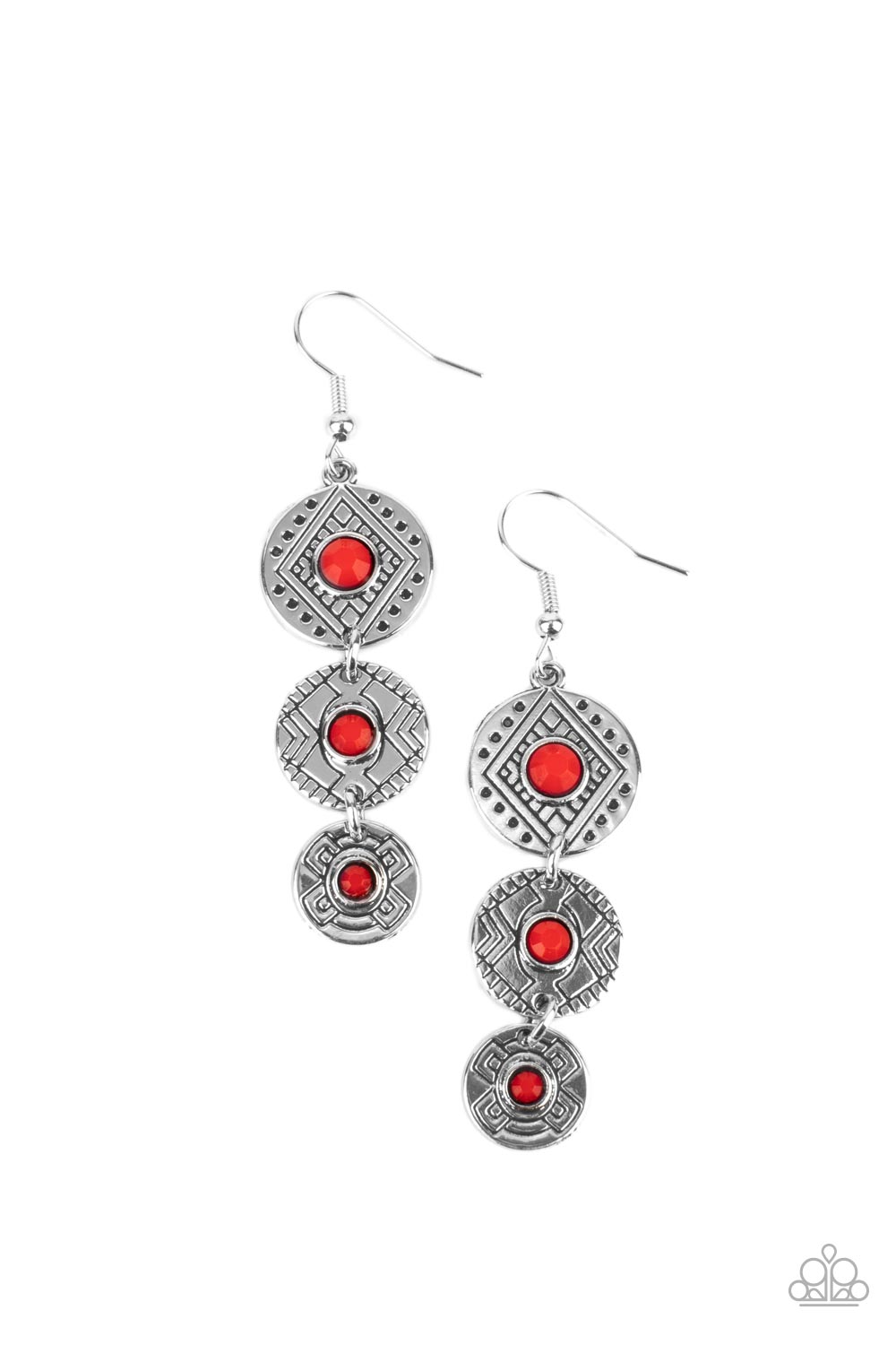 Totem Temptress - Red earring 1988