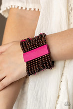 Load image into Gallery viewer, Tropical Trendsetter - Pink bracelet B122
