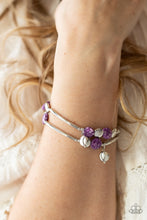 Load image into Gallery viewer, Terrazzo Territory - Purple bracelet 2236

