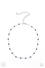 Load image into Gallery viewer, Urban Expo - Blue choker necklace B121
