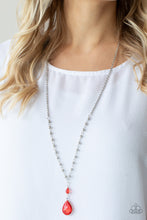 Load image into Gallery viewer, Titanic Splendor - Red necklace 2235

