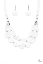Load image into Gallery viewer, Beach Day Demure - White necklace A051
