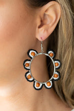 Load image into Gallery viewer, Groovy Gardens - Brown earring A033
