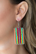 Load image into Gallery viewer, Beadwork Wonder - Multi earring A051
